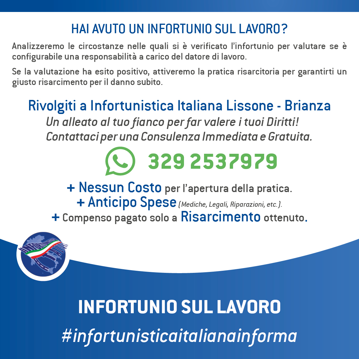 infortunio sul lavoro