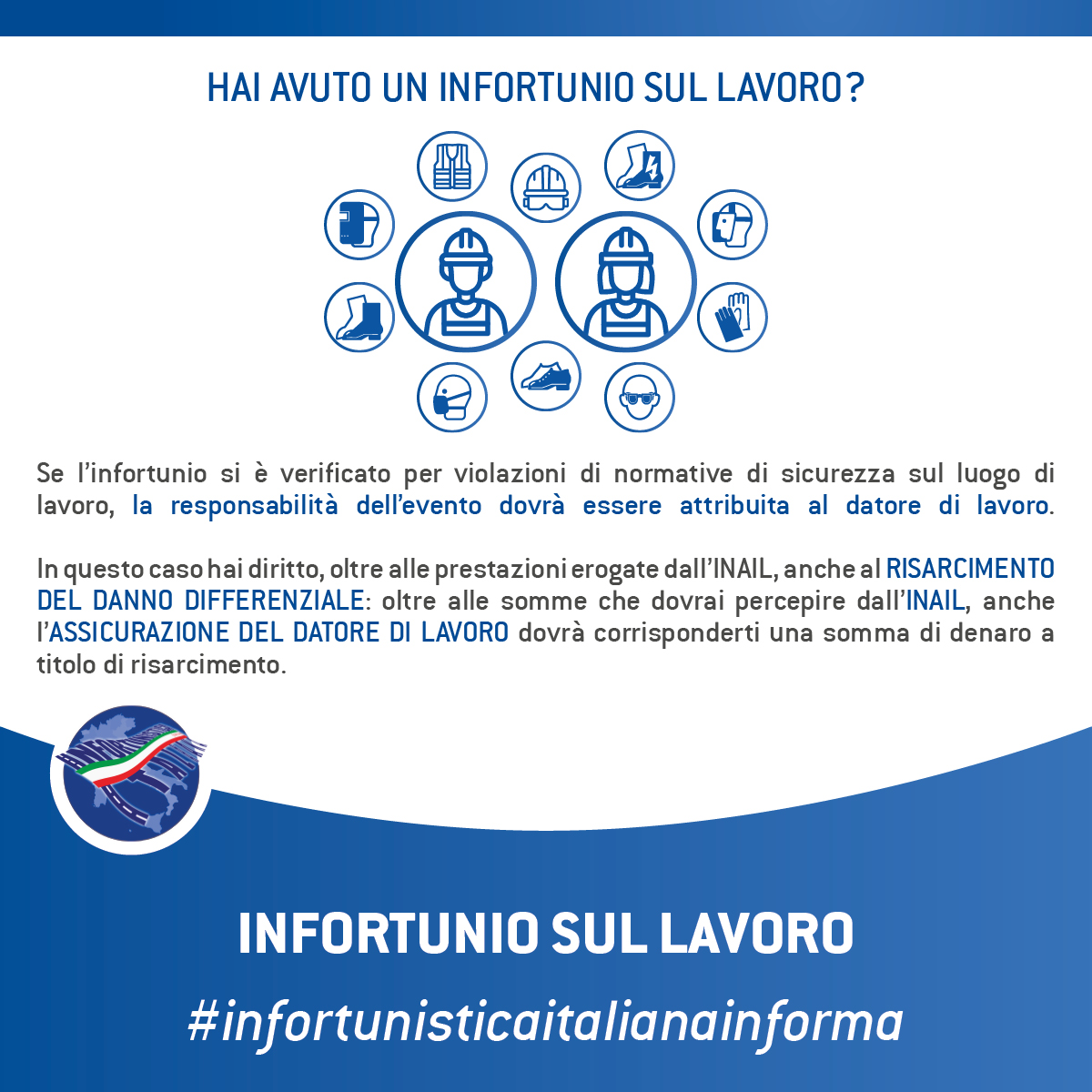 infortunio sul lavoro