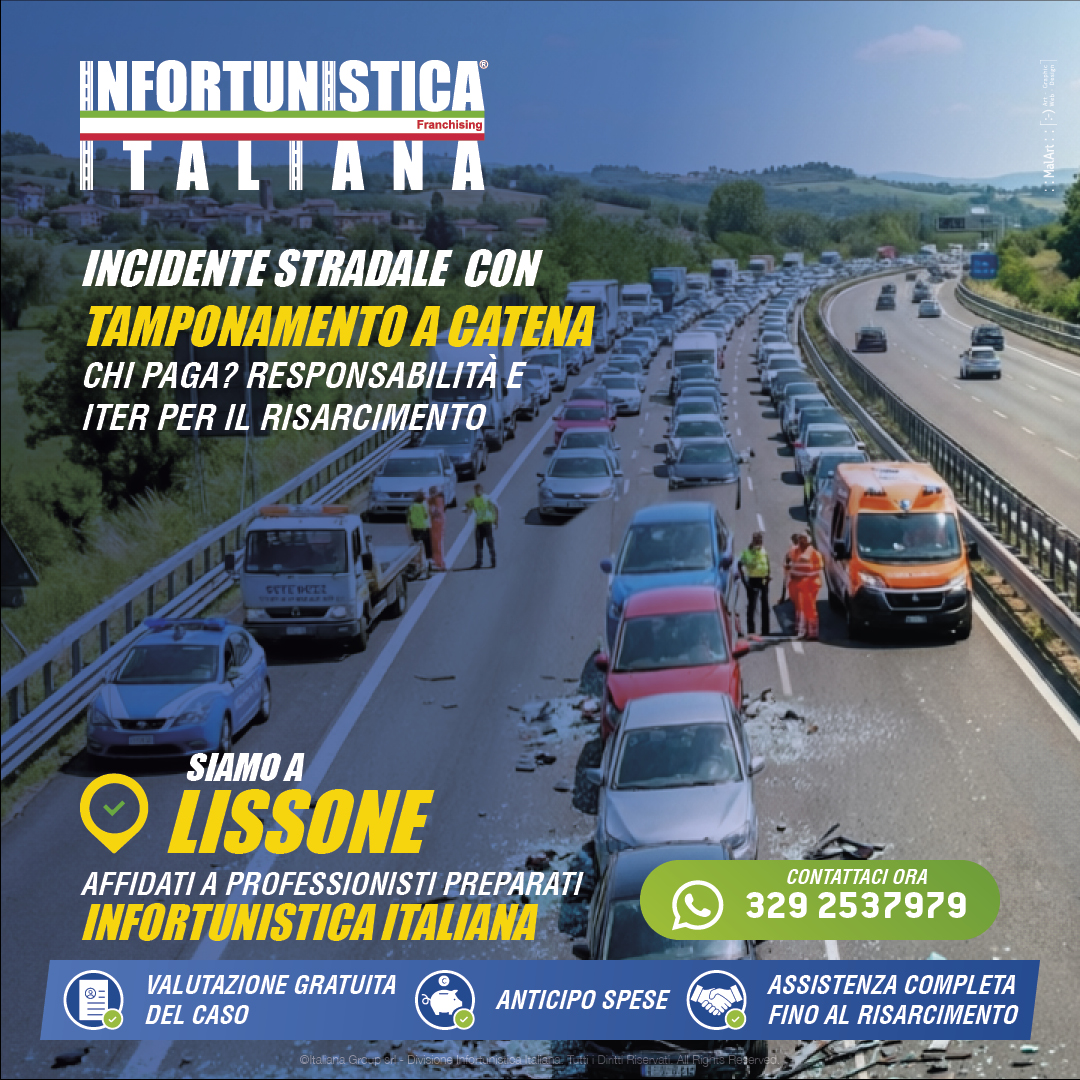 Tamponamento a catena: chi paga? Responsabilità e iter per il risarcimento